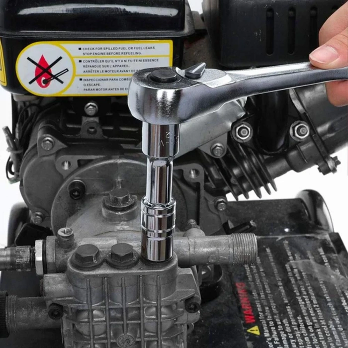 WORKPRO WP202525 30 Parça 1/2’’ CR-V Metrik/İnç Profesyonel Lokma Takımı