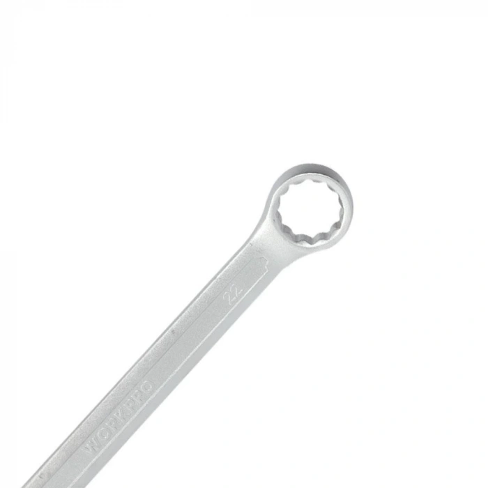 WORKPRO WP202576 6-22mm 12 Parça CR-V Profesyonel Kombine Anahtar Takımı + Bez Taşıma Kılıfı