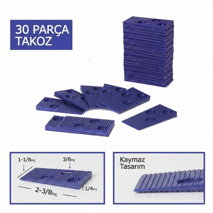 WORKPRO WP204302 33 Parça Laminant/Parke Ahşap Zemin Döşeme Montaj Seti