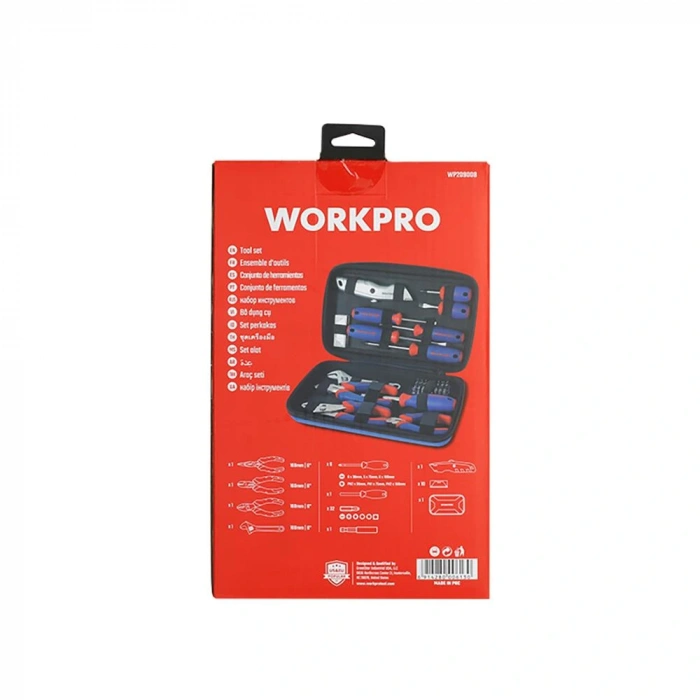 WORKPRO WP209008 56 Parça Profesyonel Tamir/Bakım Alet Seti