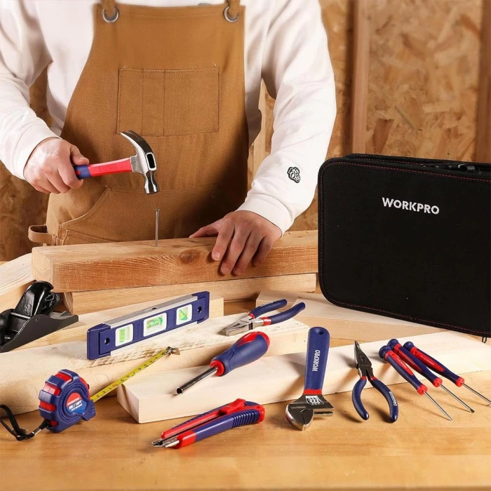 WORKPRO WP209066 100 Parça Profesyonel Tamir/Bakım Alet Seti