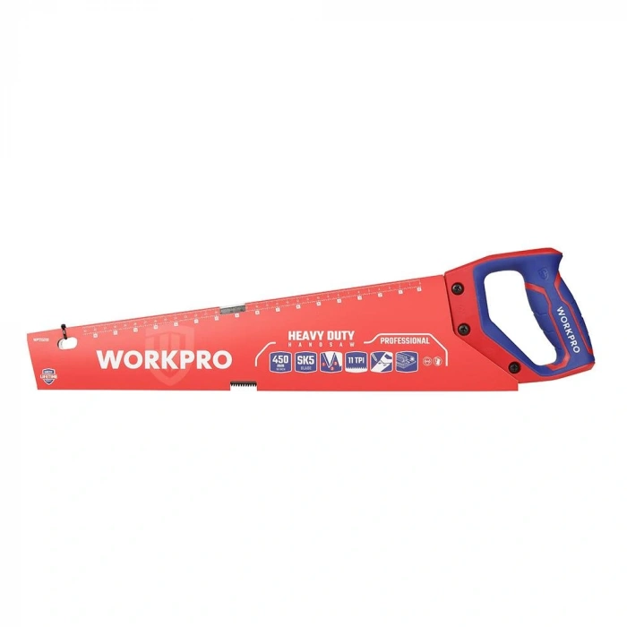 WORKPRO WP215010 450mm SK5 11 TPI Ağır Hizmet Tipi El Testeresi