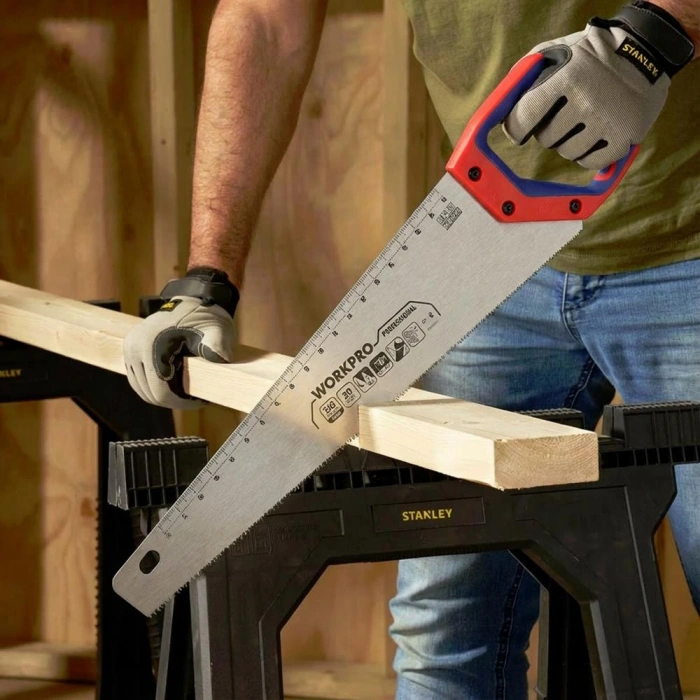 WORKPRO WP215035 350mm SK5 7 TPI Ağır Hizmet Tipi El Testeresi