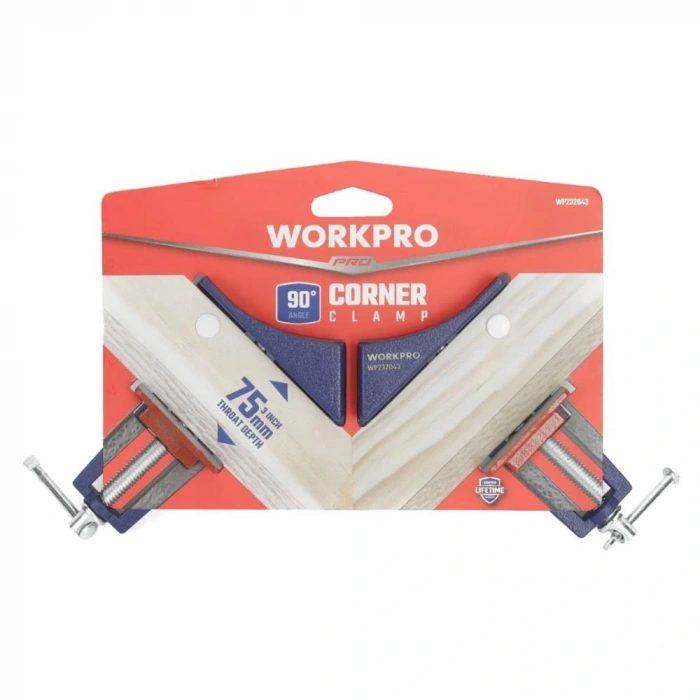 WORKPRO WP232043 75mm 90° Profesyonel Köşe İşkence