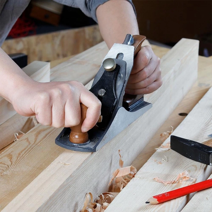 WORKPRO WP252001 230MM Ahşap Saplı Profesyonel Marangoz Ahşap Rendesi