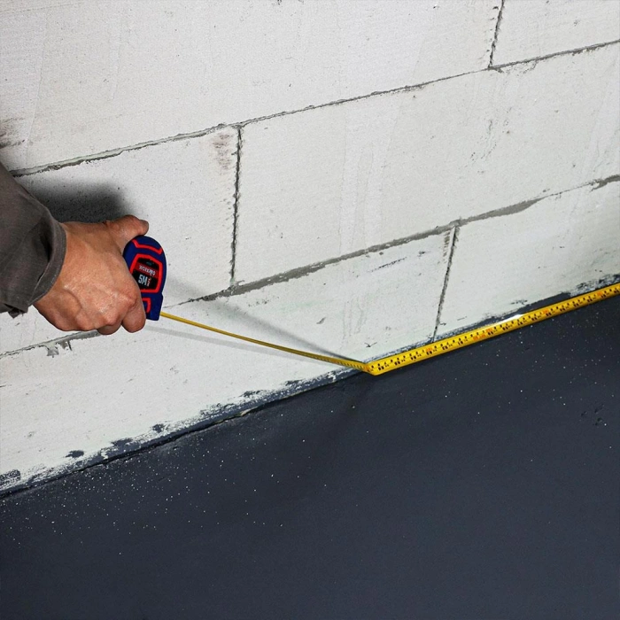 WORKPRO WP261009 5Mx19mm/16Ft. Naylon Kaplama Sarı Çelik Şerit Metre