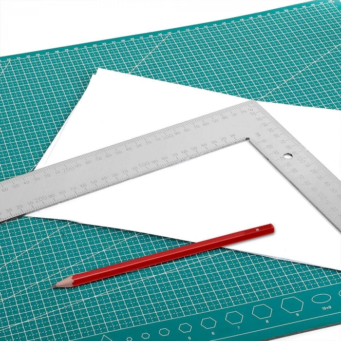 WORKPRO WP264008 400x600MM Çelik Marangoz Gönyesi