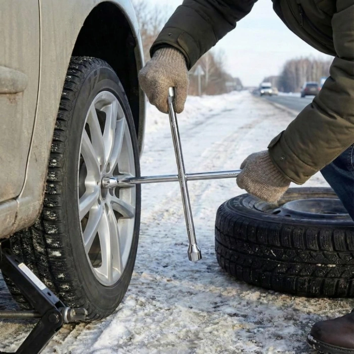 WORKPRO WP314005 17 19 21 23 Cr-V 400mm 4 Kollu Profesyonel Bijon Anahtarı