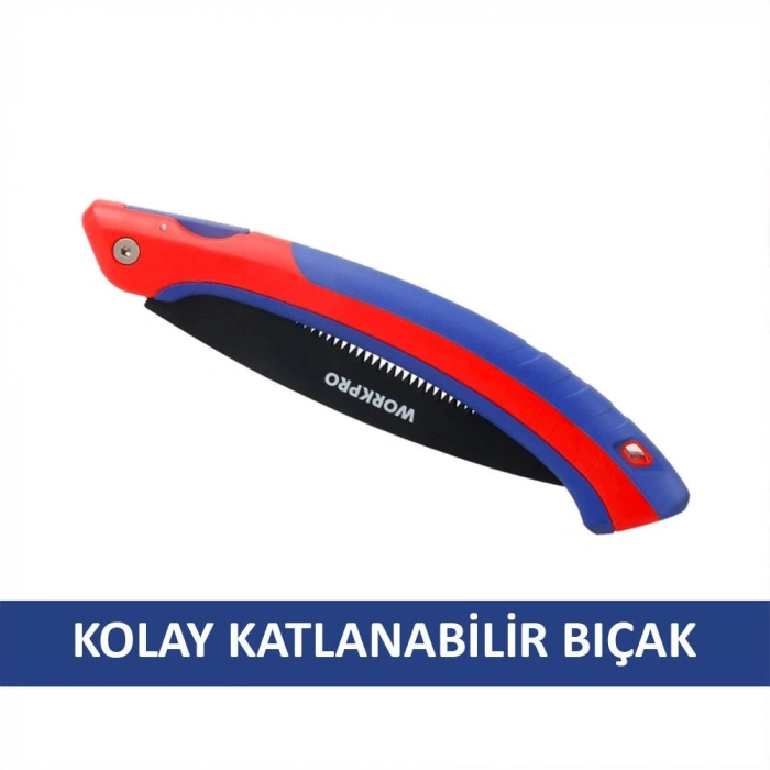WORKPRO WP333003 250mm Katlanabilir Profesyonel Ağaç Budama Testeresi