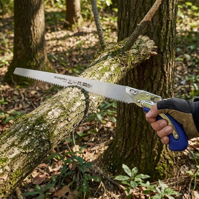 WORKPRO WP333008 325mm 8TPI Profesyonel Ağaç Budama Testeresi