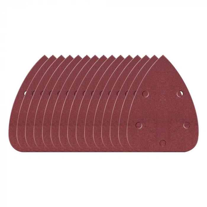 WORX WA2000 140x90mm 60, 80, 120 Kum, 15 Parça Cırtlı Universal Mouse Zımpara Kâğıdı Seti