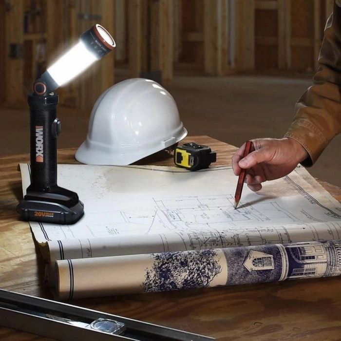 WORX WX027.9 20Volt 510 Lümen Çok Fonksiyonlu Led Fener (Akü Dahil Değildir)