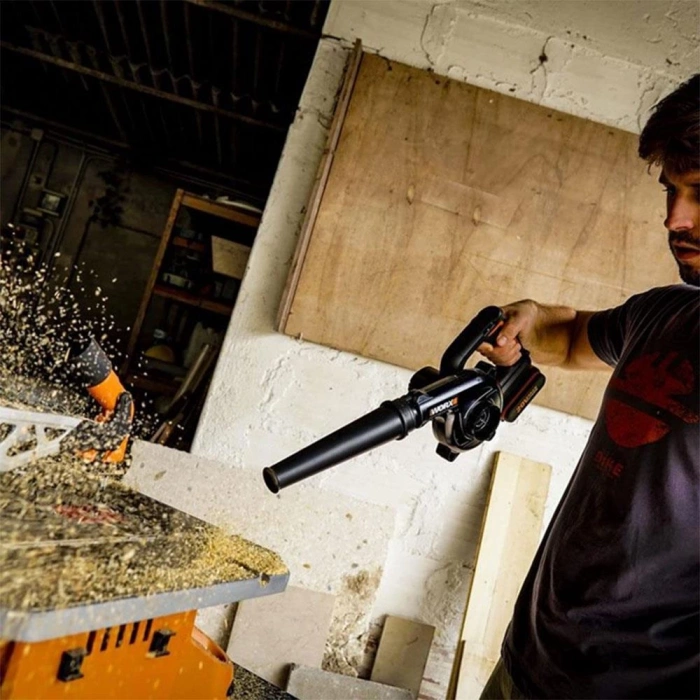Worx WX094.9 20Volt Profesyonel Şarjlı Devir Ayarlı Üfleyici (Akü Dahil Değildir)