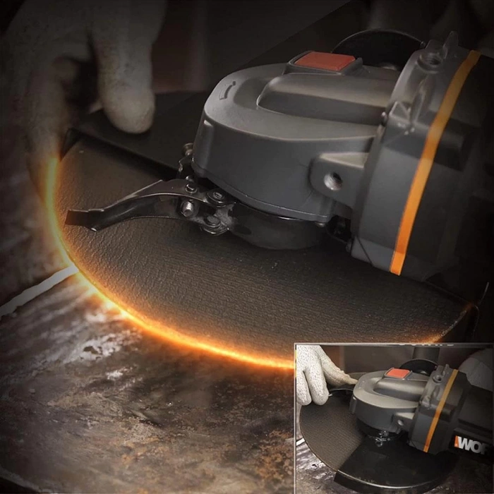 Worx WX709 2350Watt 230mm Profesyonel Dönebilir Tutma Kollu Büyük Taşlama