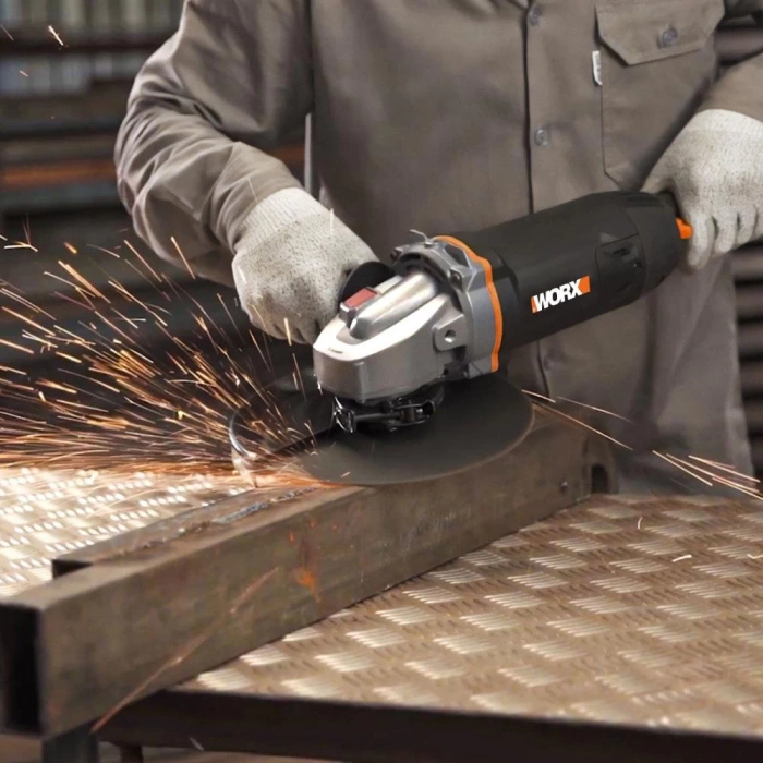 Worx WX709 2350Watt 230mm Profesyonel Dönebilir Tutma Kollu Büyük Taşlama