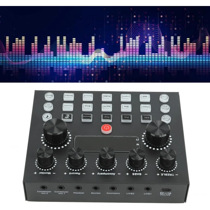 Youtuber Podcast Canlı Yayın Ses Kartı Yeni Ürün