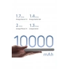 10000 Mah Beyaz 22.5w Powerbank Taşınabilir Hızlı Şarj Cihazı