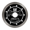 CAT DA09011 115mm Profesyonel Beton, Tuğla, Parke Taşı Elmas Kesme Diski (Turbo Kanallı Kenar)