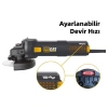 CAT DX3065 1400Watt 125mm Devir Ayarlı Profesyonel Avuç Taşlama
