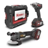 CAT DXKR1SET DX3130B + KUB30.2 18Volt 4.0Ah. Çift Akülü Şarjlı Kömürsüz Profesyonel Ortak Akülü Kombo Set