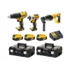 Dewalt DCK369M3T 18V XR 4.0AH LI-ION Kömürsüz Kombinasyon 3 Parça Kit