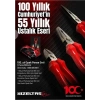 İzeltaş 13000005511 100.Yıl 160 mm Opak Pense Seti 3 Parça