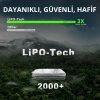Lokithor J701HD 24V 4000Amp Li-Polimer Akıllı Akü Takviye + Powerbank + Led Lamba