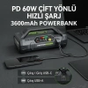 Lokithor JA3000PRO 12V 3000Amp LiFePO4 Akıllı Akü Takviye + Pompa + Powerbank + Led Lamba