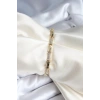 Pirinç Kemik Model Zirkon Taşlı Gold Renk Kadın Bileklik