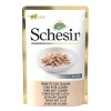 Schesir Jöleli Ton Balık ve Somonlu Yetişkin Konserve Kedi Maması 85 Gr
