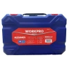 WORKPRO WP202525 30 Parça 1/2’’ CR-V Metrik/İnç Profesyonel Lokma Takımı
