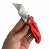 WORKPRO WP211003 Paslanmaz Çelik/Alüminyum Gövde Katlanır Rötuş Maket Bıçağı