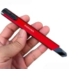 WORKPRO WP212020 9MM Alüminyum Kasa Cep Askılı Maket Bıçağı (KIRMIZI)