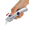 WORKPRO WP213007 Alüminyum Gövde Otomatik Geri Çekilebilir Rötuş Maket Bıçağı