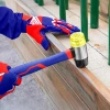 WORKPRO WP241036 40mm Fiberglas Saplı Çift Başlı Hassas Lastik Çekiç