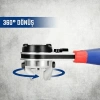 WORKPRO WP272063 7-22mm CR-V Profesyonel Ayarlanabilir 200mm Cırcır Anahtar