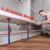 WORKPRO WP289036 47-75cm 70Kg Teleskobik Mandallı Ayarlanabilir 2’Li Çelik Destek Direği + Taşıma Çantası