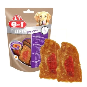 8 In 1 Fillets Pro Active Eklem Sağlığı İçin Köpek Ödül Maması Small 80 Gr