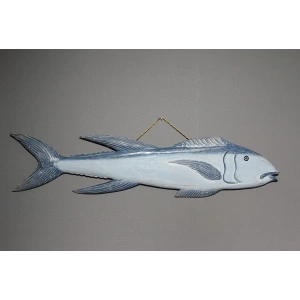 Ahşap Duvara Asmalı Balık Pano 3okas-17