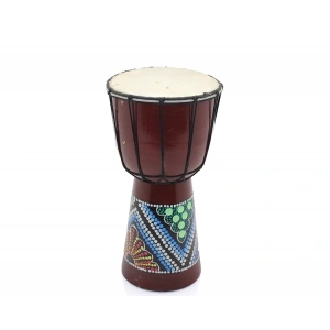 Batikli Ahşap Darbuka 25 Cm 3dıarta-31