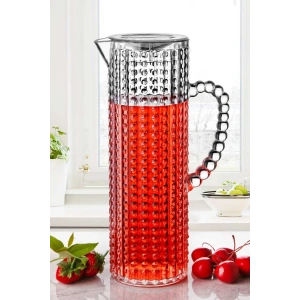 Boncuklu Şeffaf Sürahi 15 Lt 82939