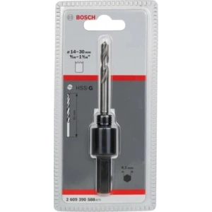 Bosch Altıgen Şaftlı 14-30 mm Pançlar İçin Adaptör, Anahtar Ağzı 9,52 mm