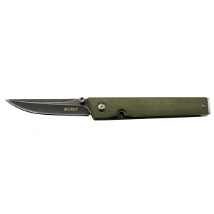 Crkt Ceo 7096 Grn Yeşil Kamp Çakı 18cm - Manuel, Kemerlikli, Kutulu