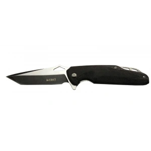 Crkt Predator 706 Cbk Siyah Kamp / Outdoor Çakı 21cm - Yarı Otomatik, Kemerlikli, Kutulu