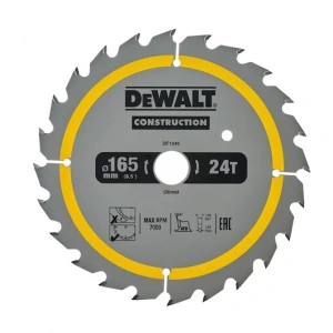 Dewalt DT1949 Daire Testere Bıçağı 165 x 20 mm