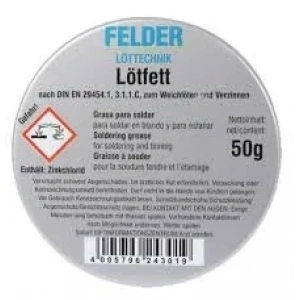 Felder Lötfett Lehim Pastası 50 Gr