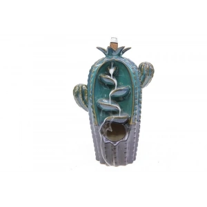 Geri Akış Buhurdanlık Ve Tütsülük Seramik Kaktüs