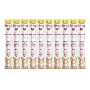 Gimcat Sticks Kümes Hayvanlı Çubuk Kedi Ödül Maması 1 Adet 50 Gr