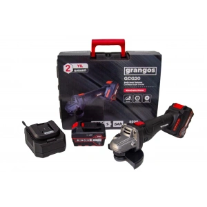 Grangos GCG20-F2 20V 5 Ah Çift Akülü Avuç Taşlama