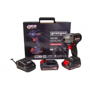Grangos GCI20-T2 20V 2 Ah Çift Akülü Darbeli Vidalama